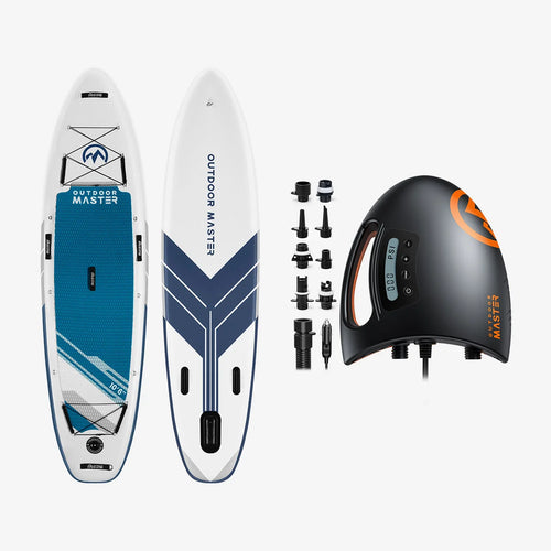 Bundle Sale-10'6" iSUP Board + SHARK II Pump