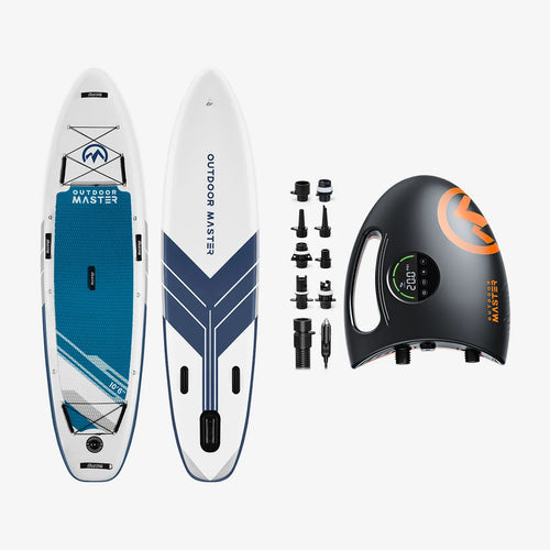 Bundle Sale-10'6" iSUP Board + SHARK 2S Pump