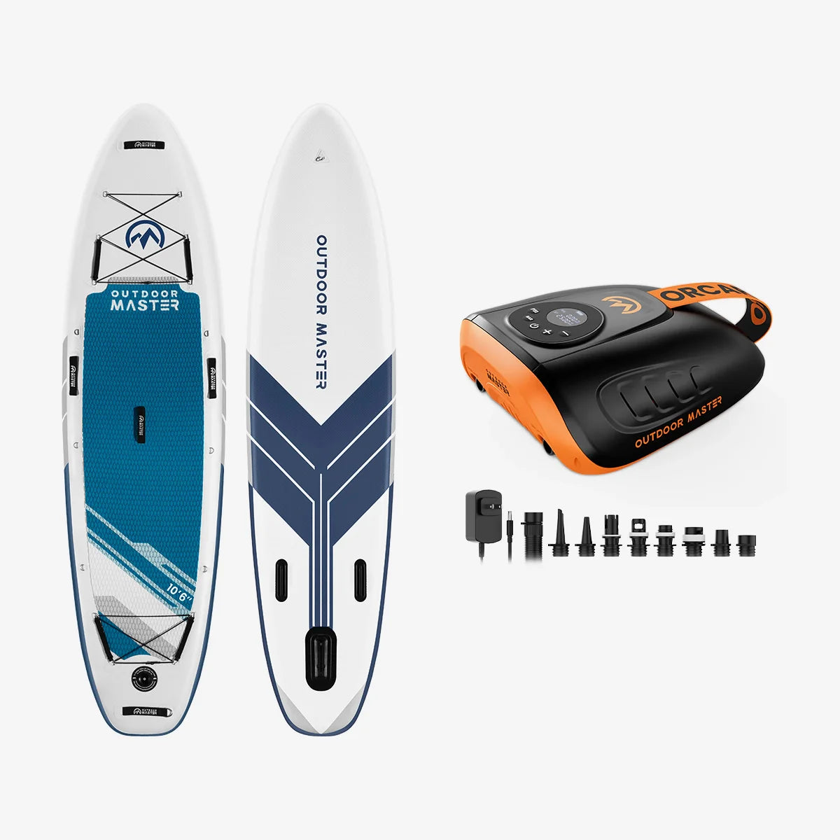 Bundle Sale-10'6" iSUP Board + ORCA PRO Pump