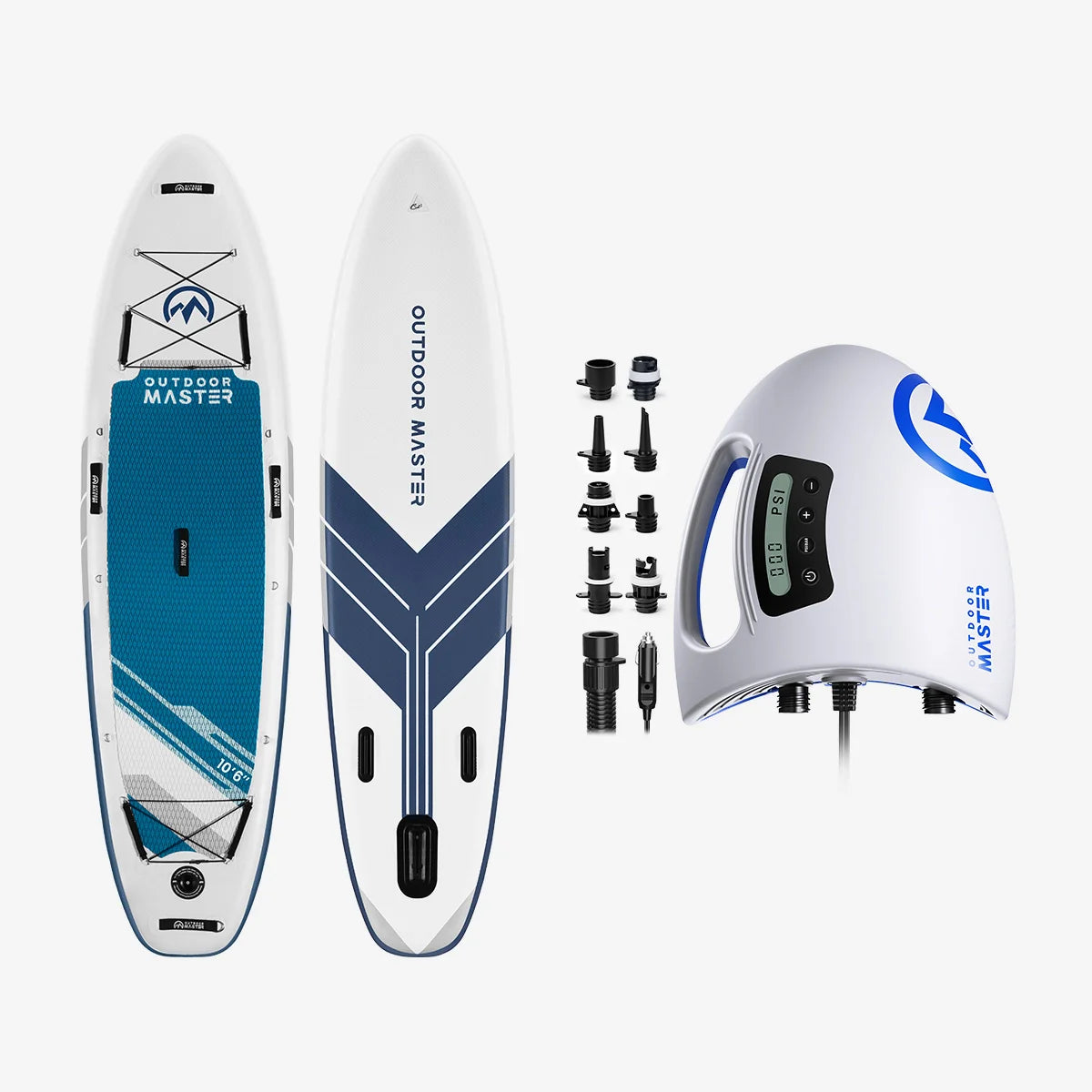 Bundle Sale-10'6" iSUP Board + SHARK II Pump