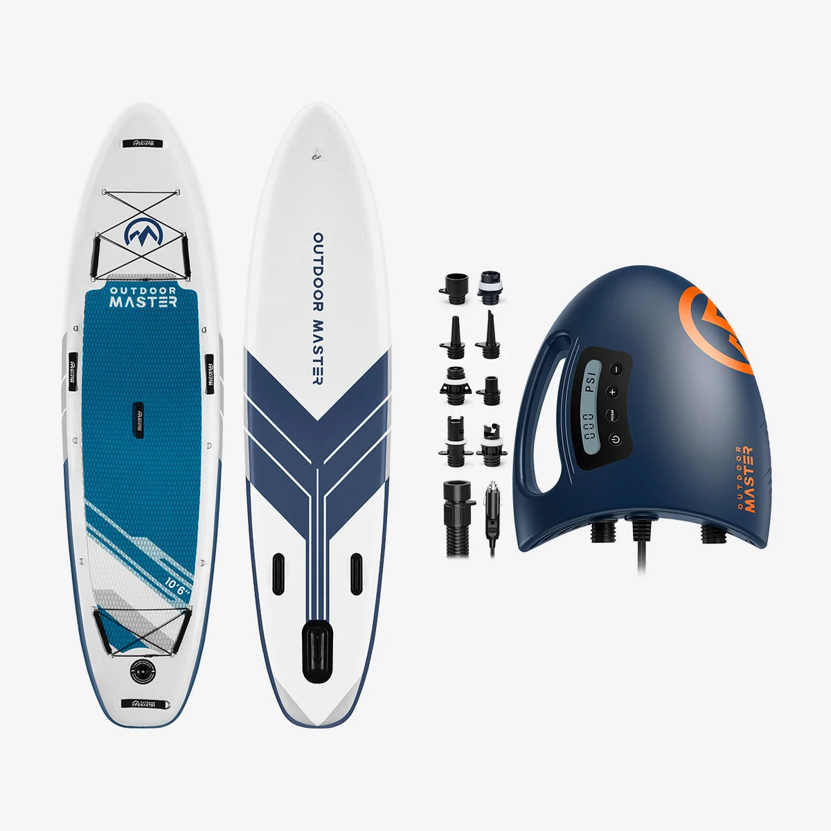 Bundle Sale-10'6" iSUP Board + SHARK II Pump