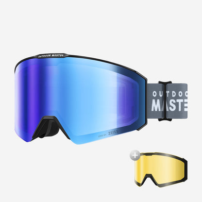 FALCON Cylindrical Zeiss Lens Ski Goggles