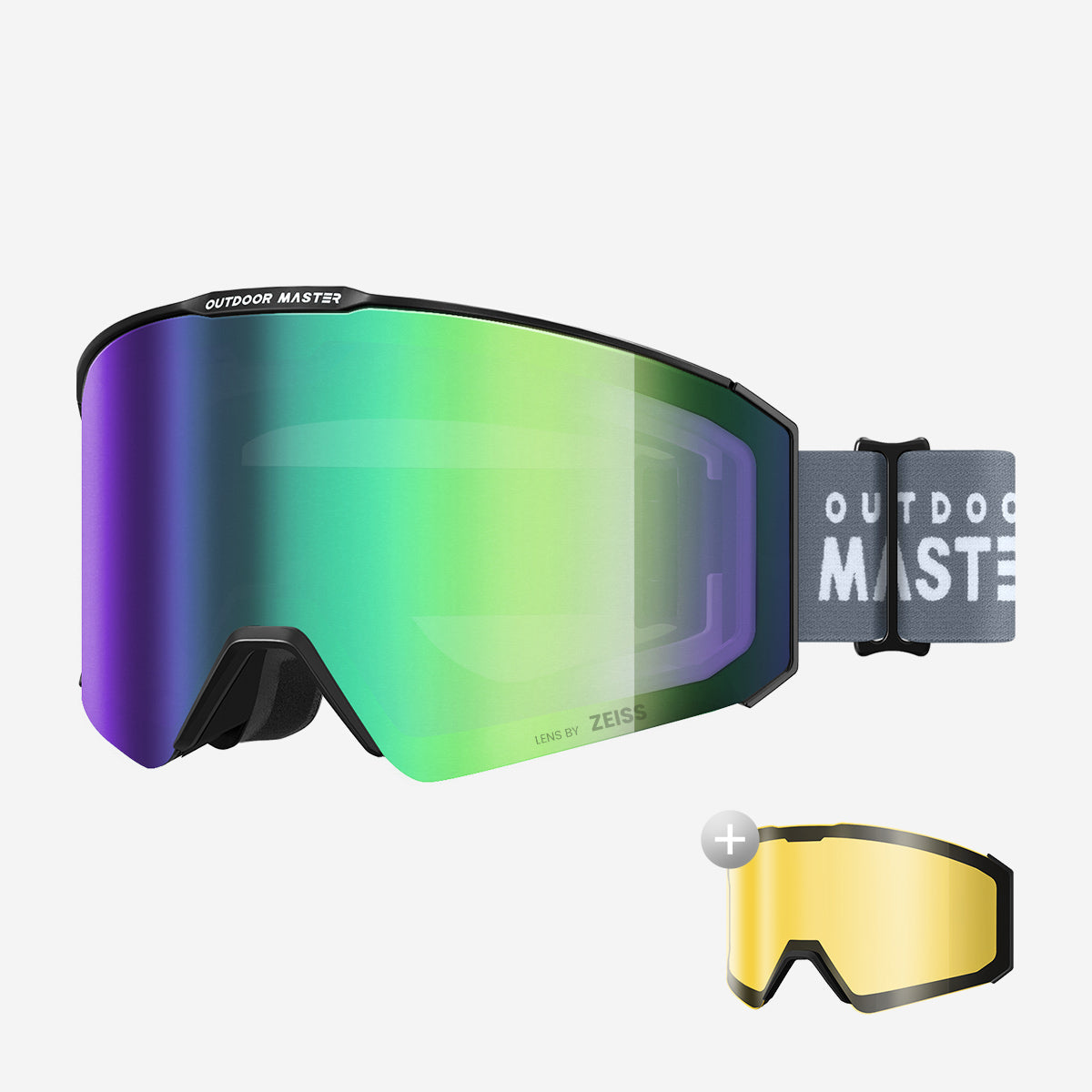 FALCON Cylindrical Zeiss Lens Ski Goggles