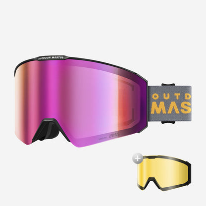 FALCON Cylindrical Zeiss Lens Ski Goggles