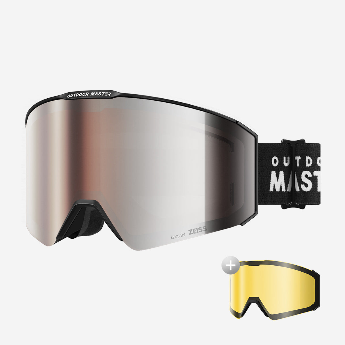 FALCON Cylindrical Zeiss Lens Ski Goggles