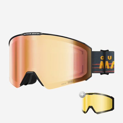 FALCON Cylindrical Zeiss Lens Ski Goggles