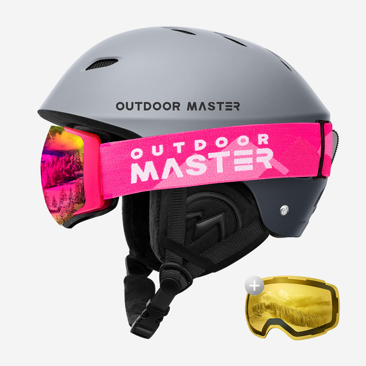 Bundle Sale - PRO Goggle + Lens + KELVIN Helmet