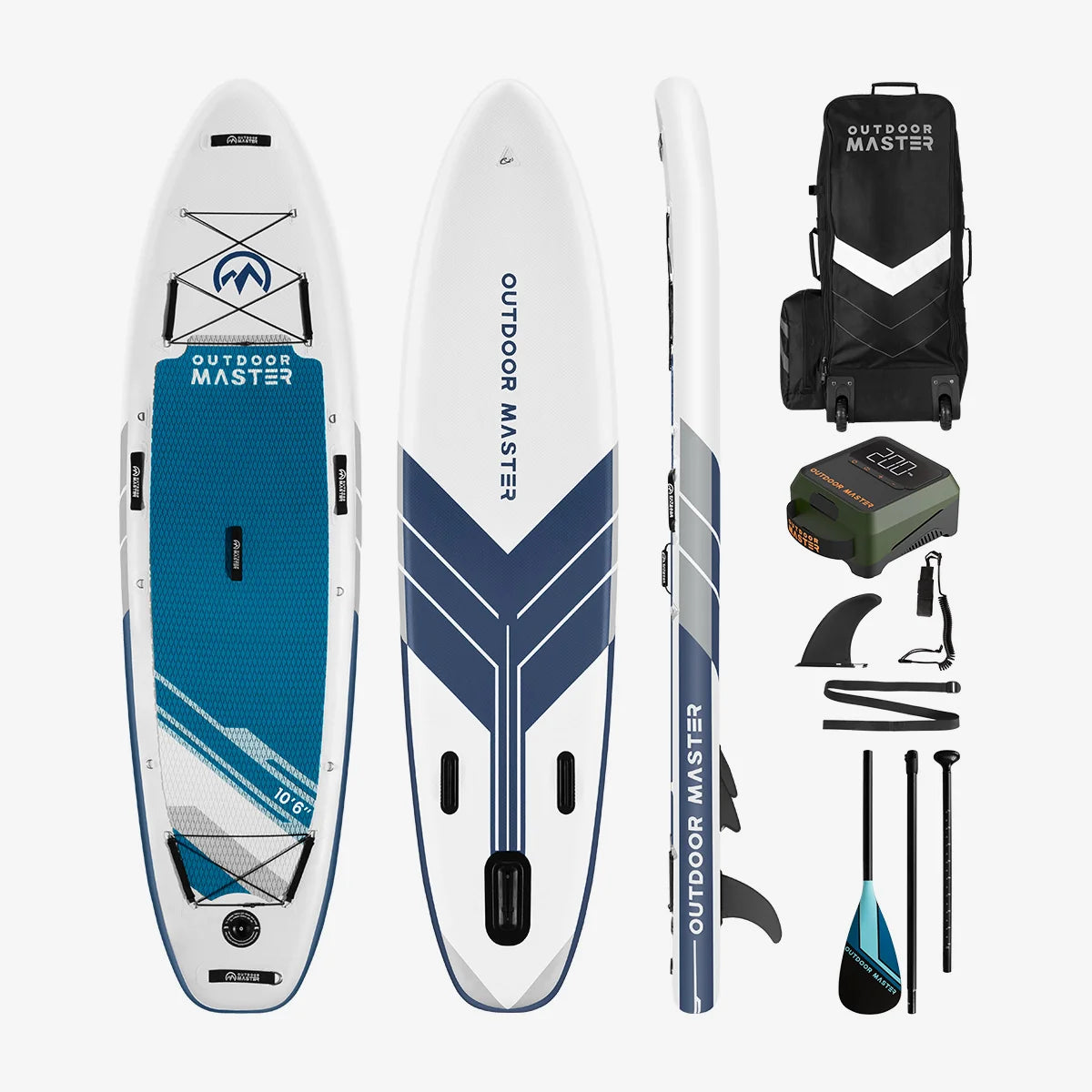 Bundle Sale-10'6" iSUP Board + CACHALOT 2 Pump