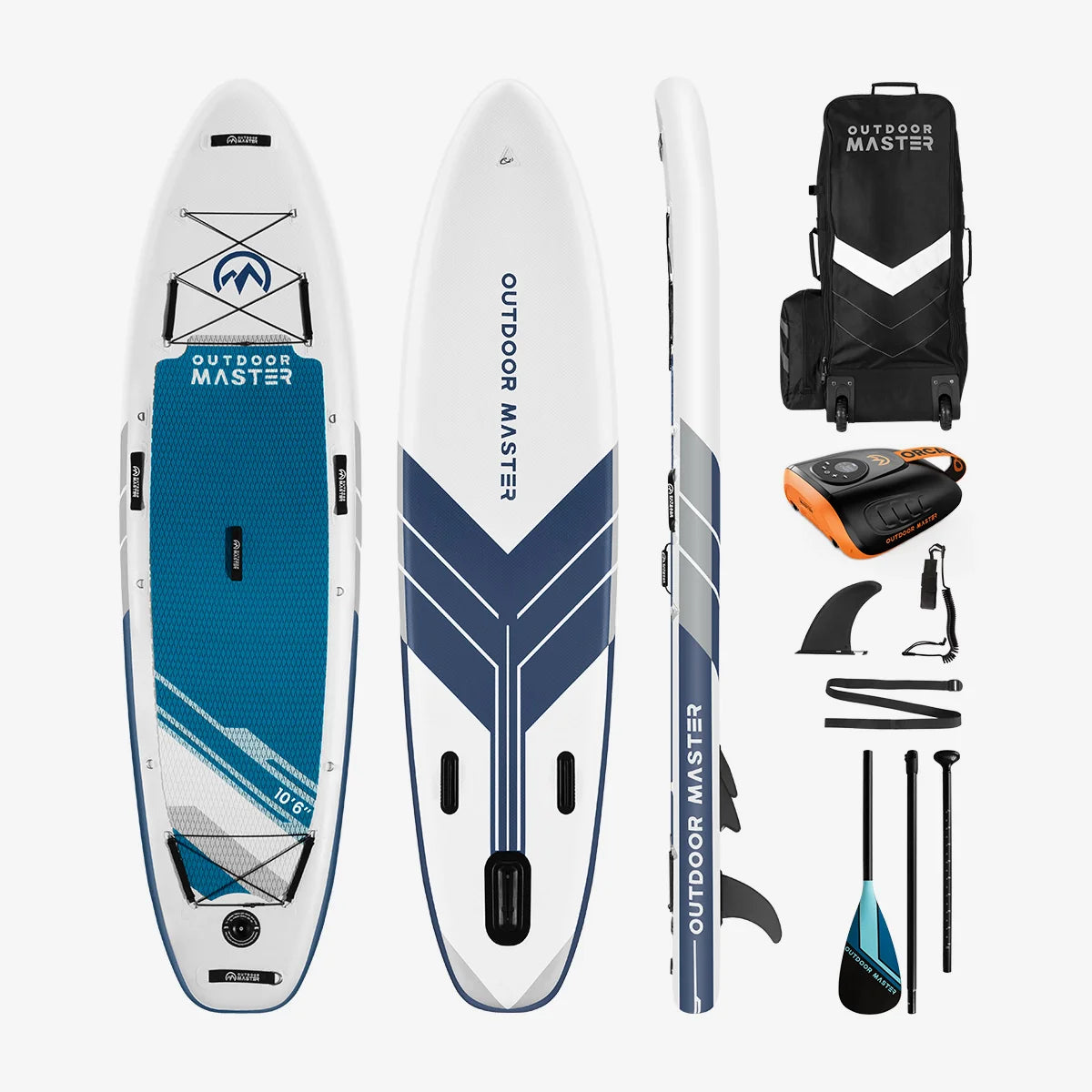 Bundle Sale-10'6" iSUP Board + ORCA PRO Pump