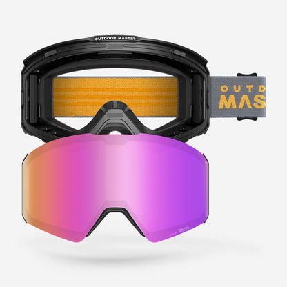 FALCON Custom Ski Goggles ZEISS Lens + Frame & Strap
