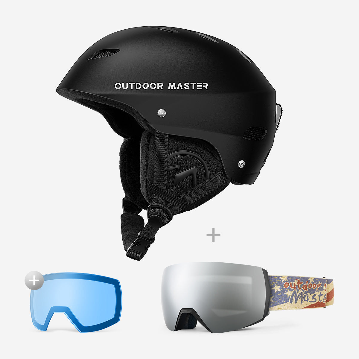 Bundle Sale - ULTRA Goggles + Lens + KELVIN Helmet