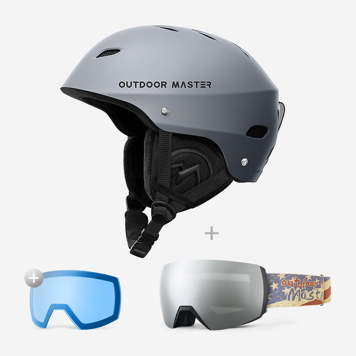 Bundle Sale - ULTRA Goggles + Lens + KELVIN Helmet