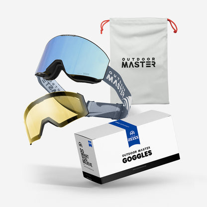 FALCON Cylindrical Zeiss Lens Ski Goggles