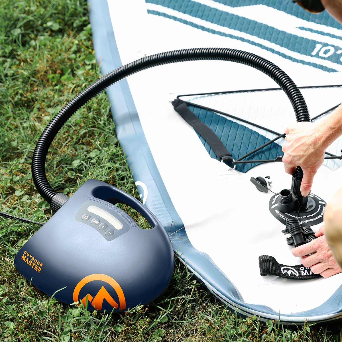 Bundle Sale-10'6" iSUP Board + SHARK II Pump