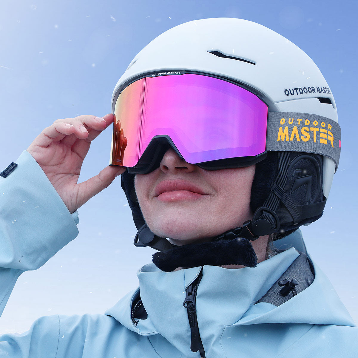 FALCON Custom Ski Goggles ZEISS Lens + Frame & Strap