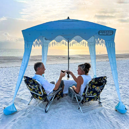 Beach Cabana with Fringe
