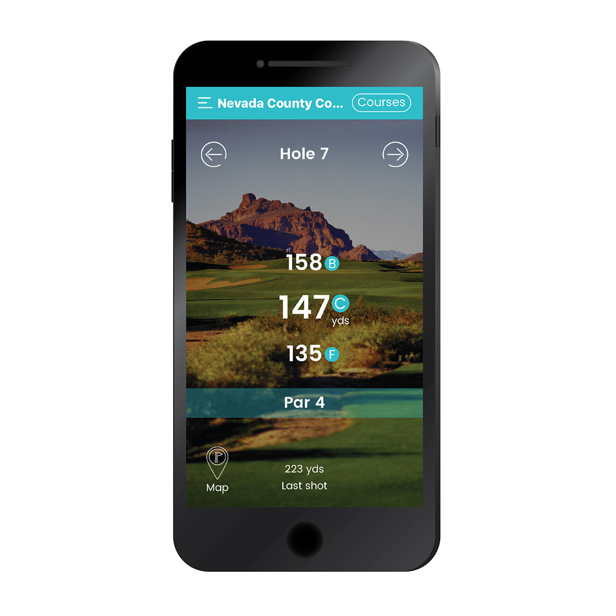 GPS Audible Golf Range Finder