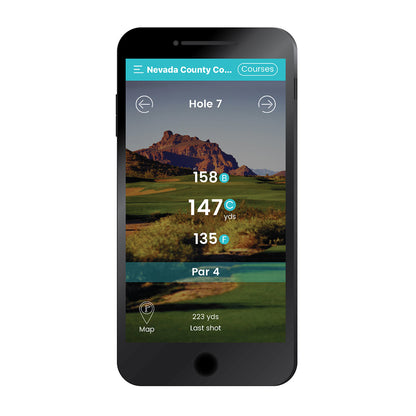 GPS Audible Golf Range Finder