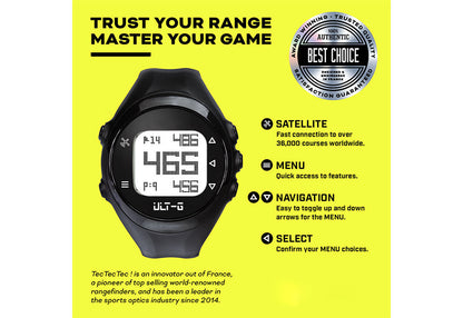 Multi-Functional GPS Golf Watch
