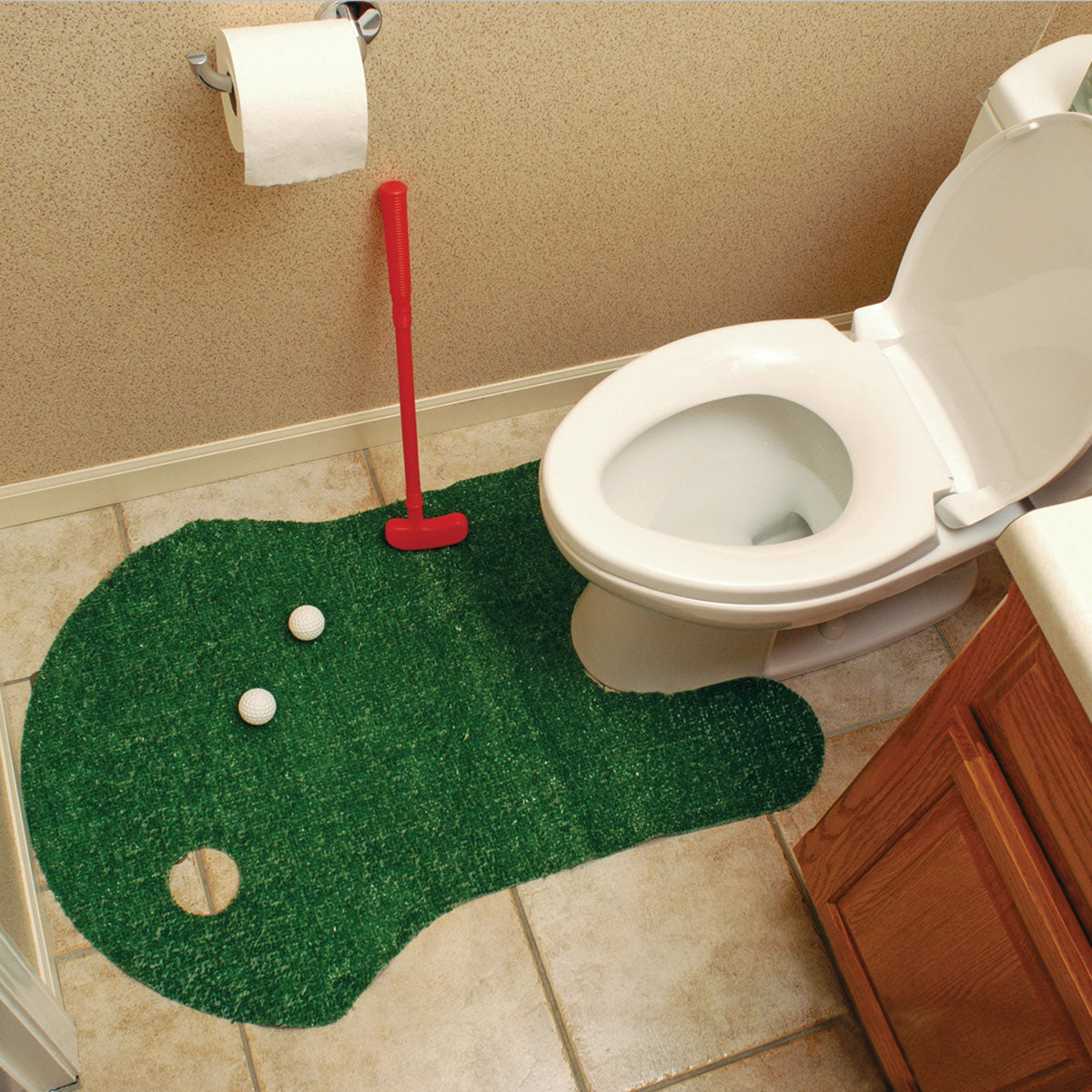 Bathroom Mini Golf Game