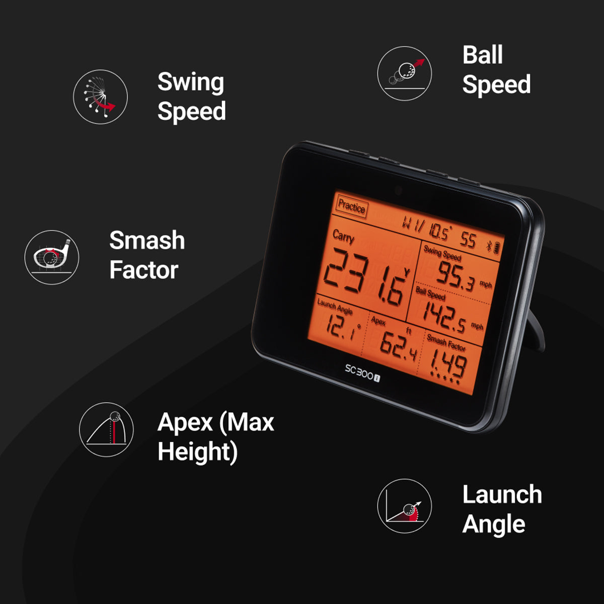 Portable Golf Launch Monitor PRO