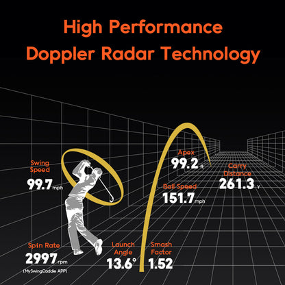 Portable Golf Launch Monitor PRO