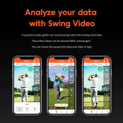 Portable Golf Launch Monitor PRO