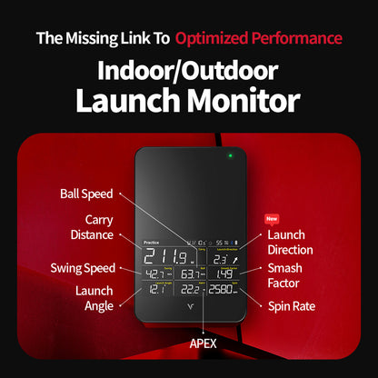 PRO Launch Monitor and 3D Driving Range Simulator