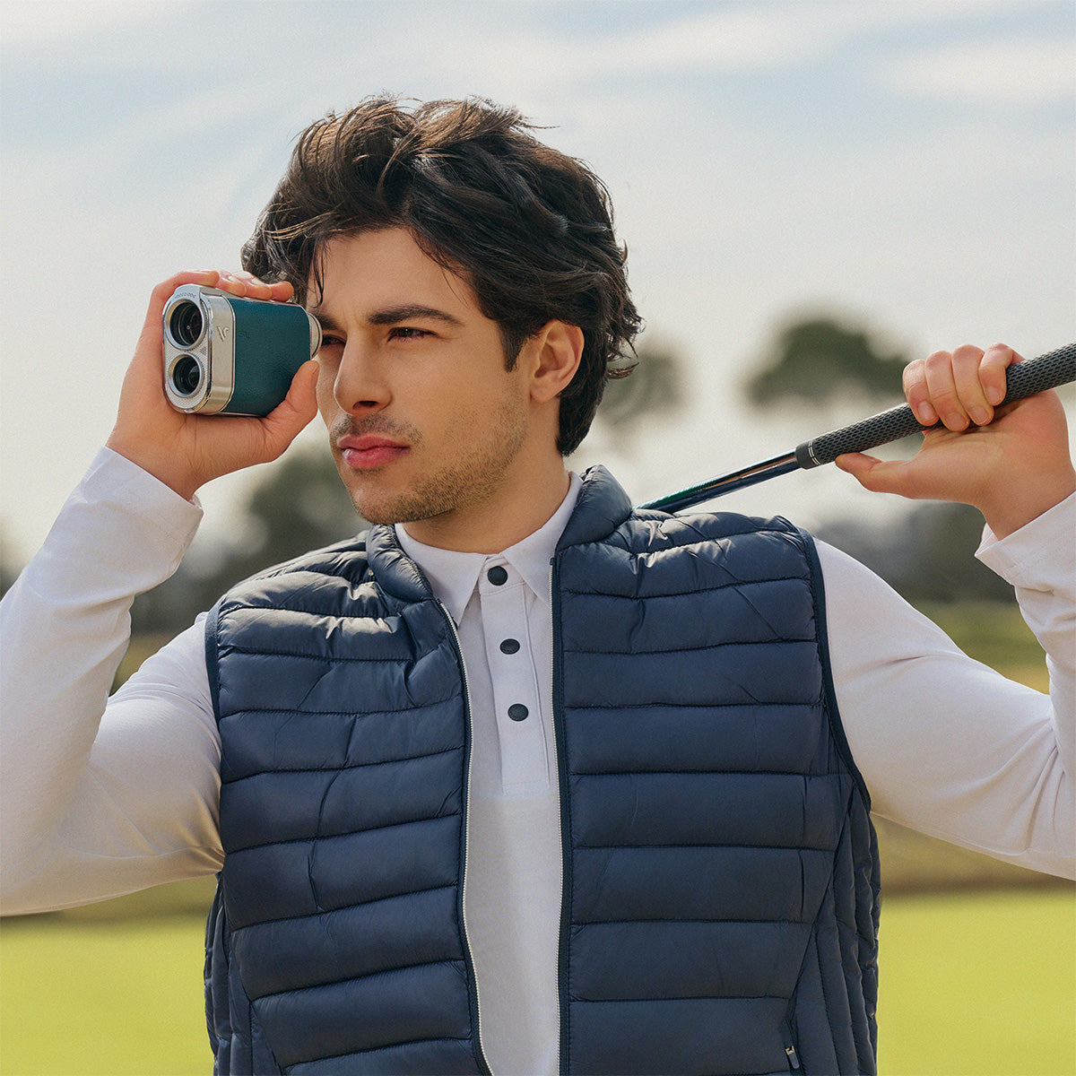 Active Hybrid GPS Laser Rangefinder