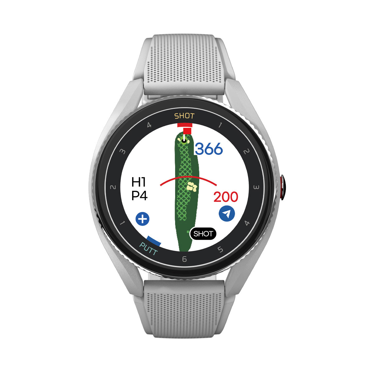 Advanced GPS Golf Watch with Swing and Putt Tracking