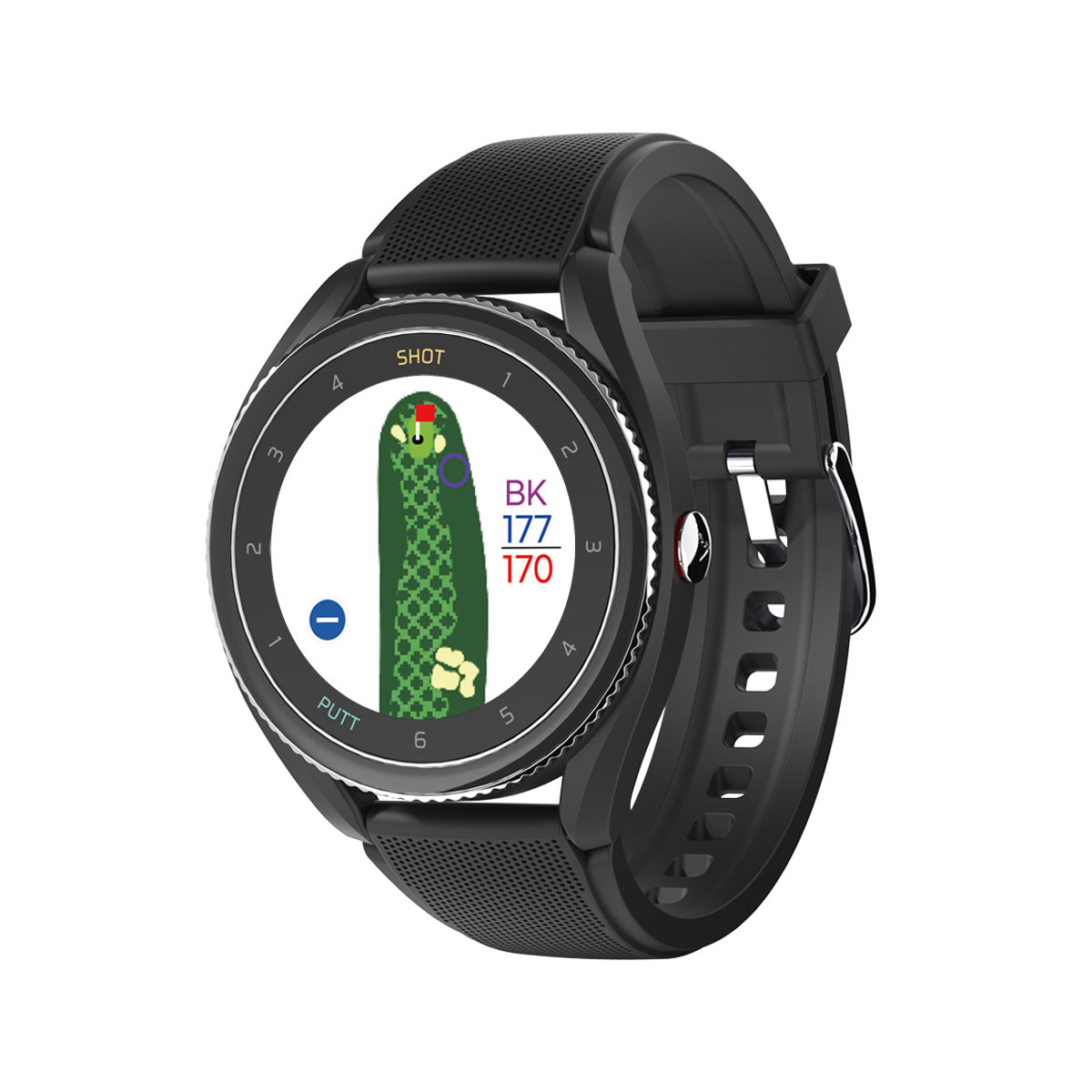 Advanced GPS Golf Watch with Swing and Putt Tracking