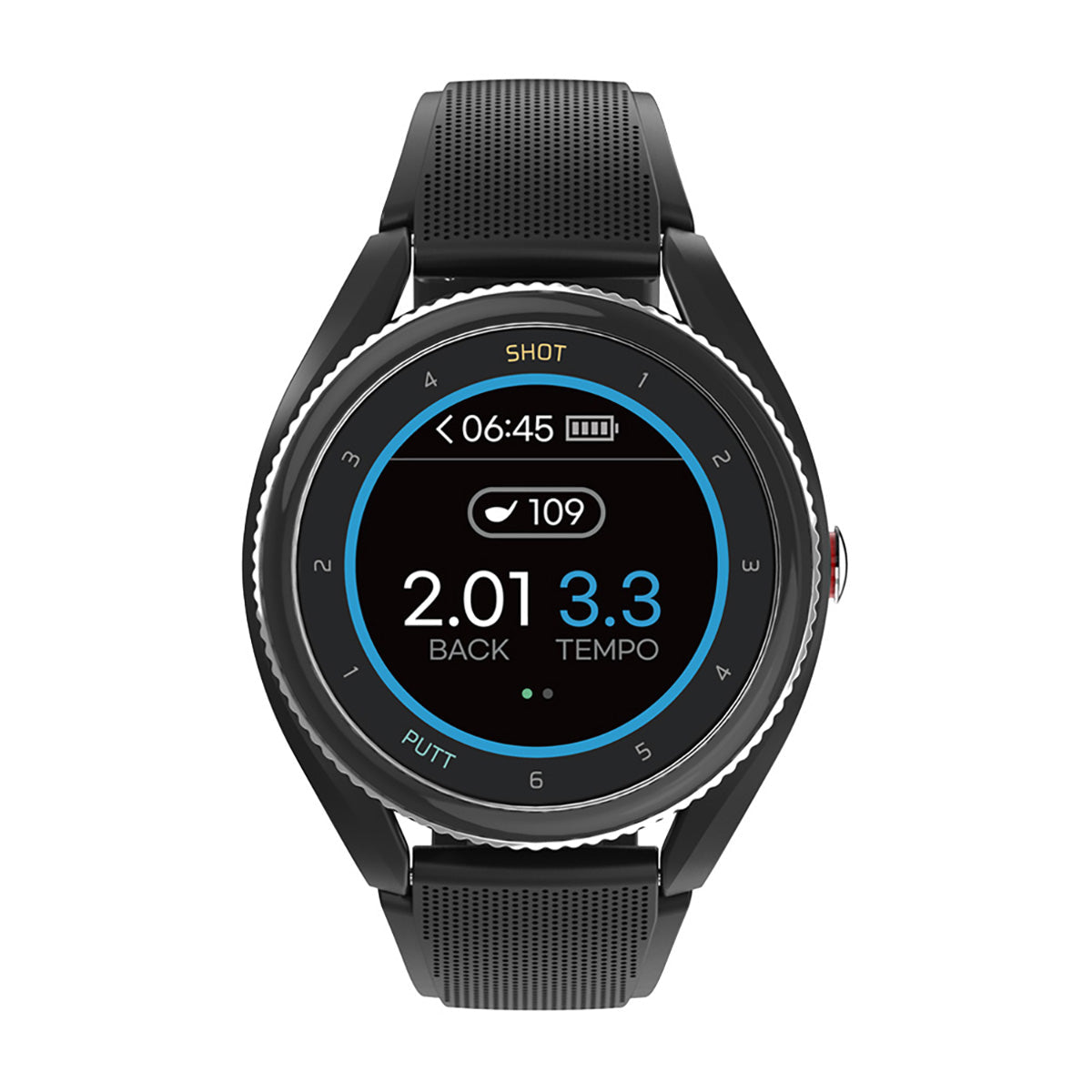 Advanced GPS Golf Watch with Swing and Putt Tracking