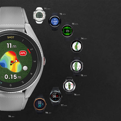 Advanced GPS Golf Watch with Swing and Putt Tracking