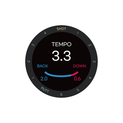 Advanced GPS Golf Watch with Swing and Putt Tracking