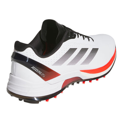 Adidas Adizero ZG Golf Shoes White/Lucid Red/Black