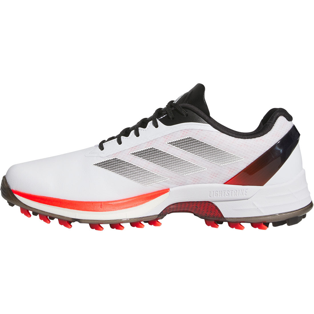 Adidas Adizero ZG Golf Shoes White/Lucid Red/Black