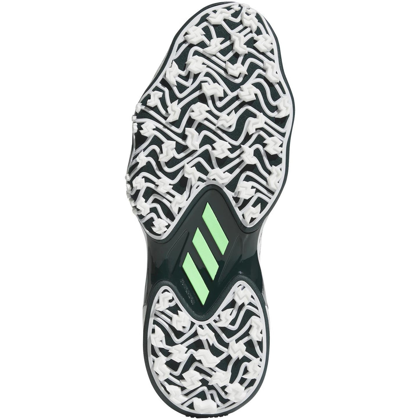 Adidas Codechaos 25 Golf Shoes White/Aurora Ivy/Green Burst