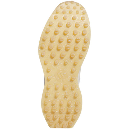 Adidas S2G Spikeless Leather 24 Golf Shoes Off White/Alumina/Collegiate Green