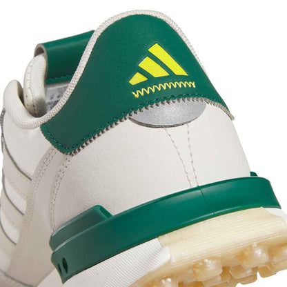 Adidas S2G Spikeless Leather 24 Golf Shoes Off White/Alumina/Collegiate Green
