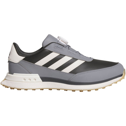 Adidas S2G SL BOA 25 Golf Shoes Carbon/Chai White/Grey Three