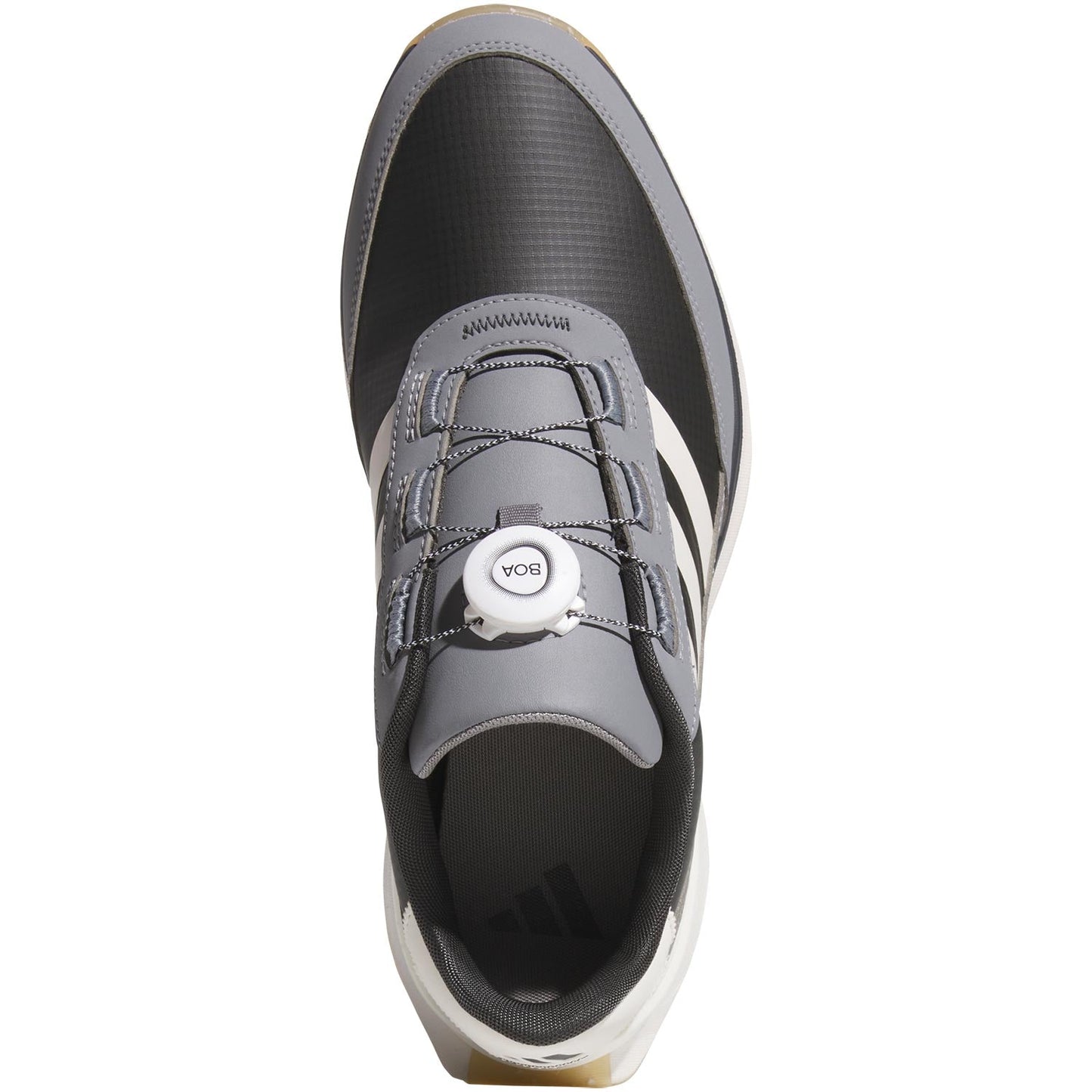 Adidas S2G SL BOA 25 Golf Shoes Carbon/Chai White/Grey Three