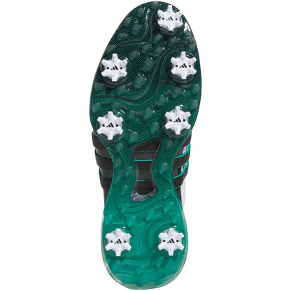 Adidas TOUR360 24 Golf Shoes White/Core Black/Aurora Ivy