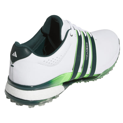 Adidas Tour360 25 SL Golf Shoes White/Aurora Ivy/Lime Burst