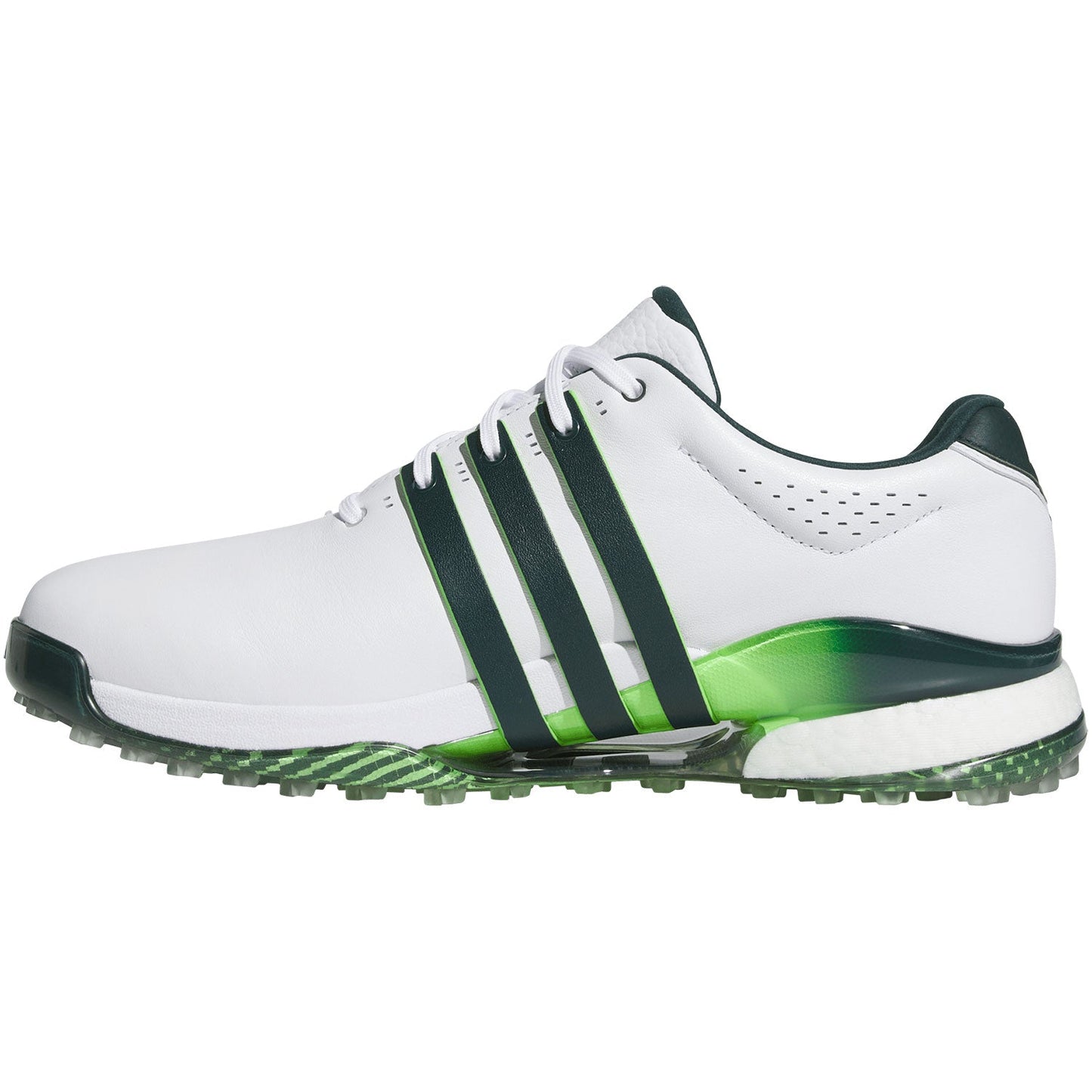 Adidas Tour360 25 SL Golf Shoes White/Aurora Ivy/Lime Burst