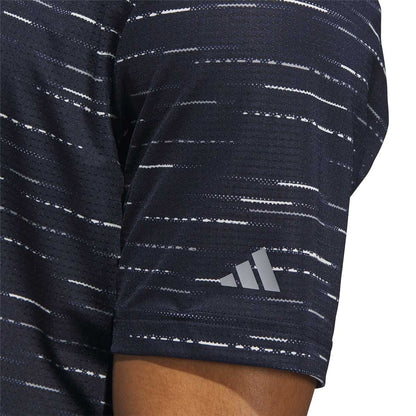 Adidas Ultimate365 Mesh Glimmer Print Golf Polo