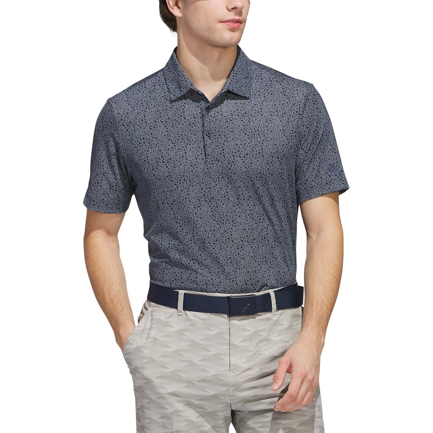 Adidas Ultimate365 Mini Bunker Golf Polo