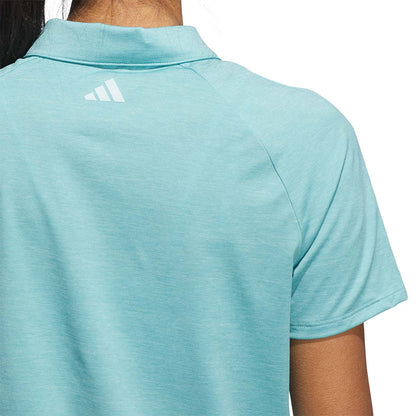 Adidas Women's Ultimate365 Heathered Twistknit Golf Polo