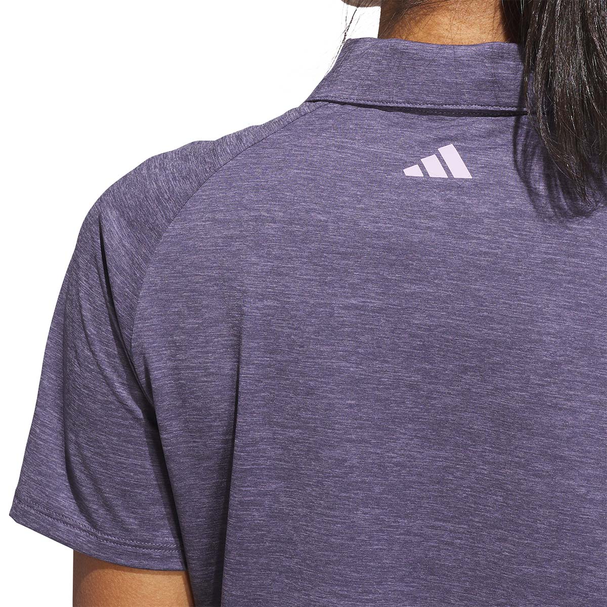 Adidas Women's Ultimate365 Heathered Twistknit Golf Polo