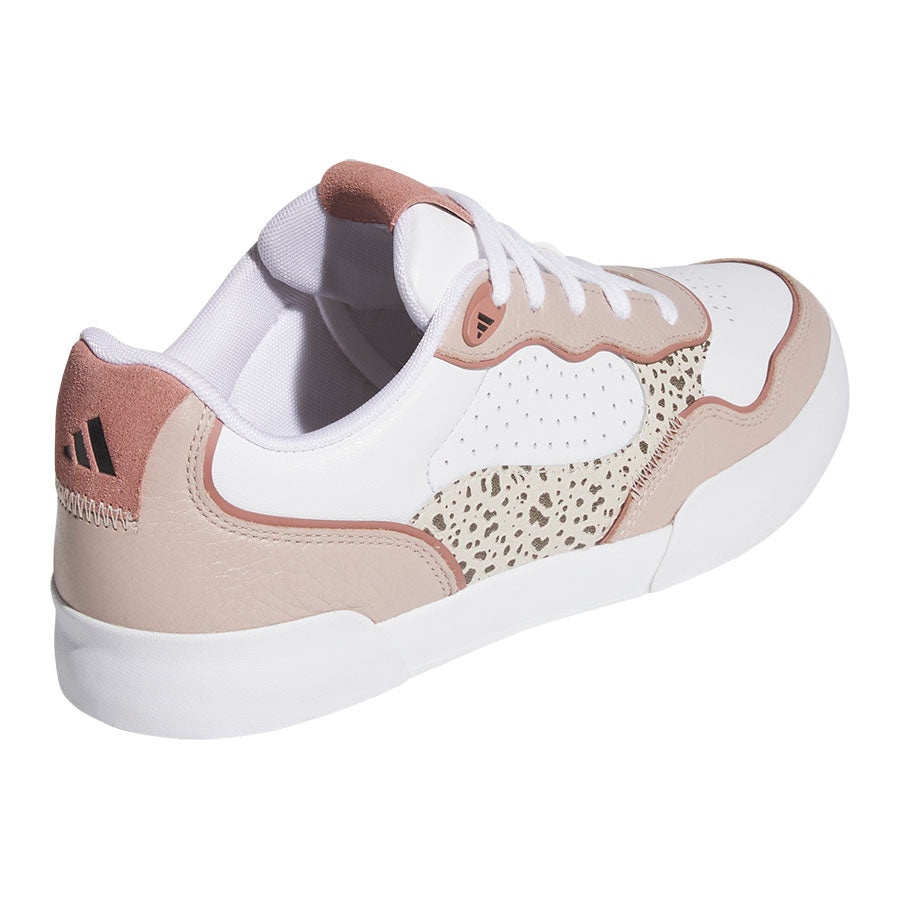 Adidas Women's Retrocross 25 Golf Shoes White/Wonder Taupe/Warm Day