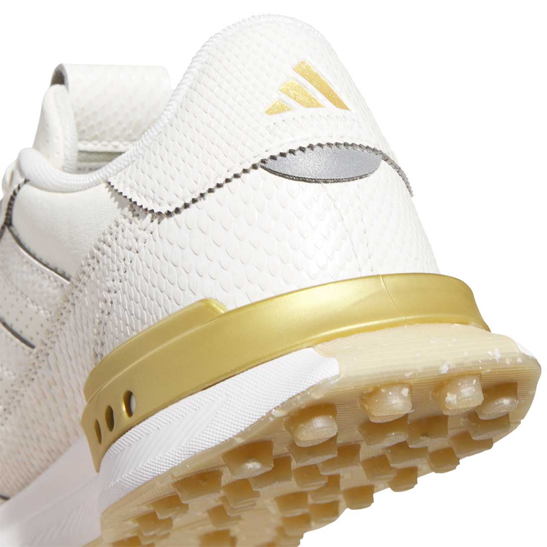 Adidas Women's S2G Spikeless Leather '25 Golf Shoes Off White/Gold